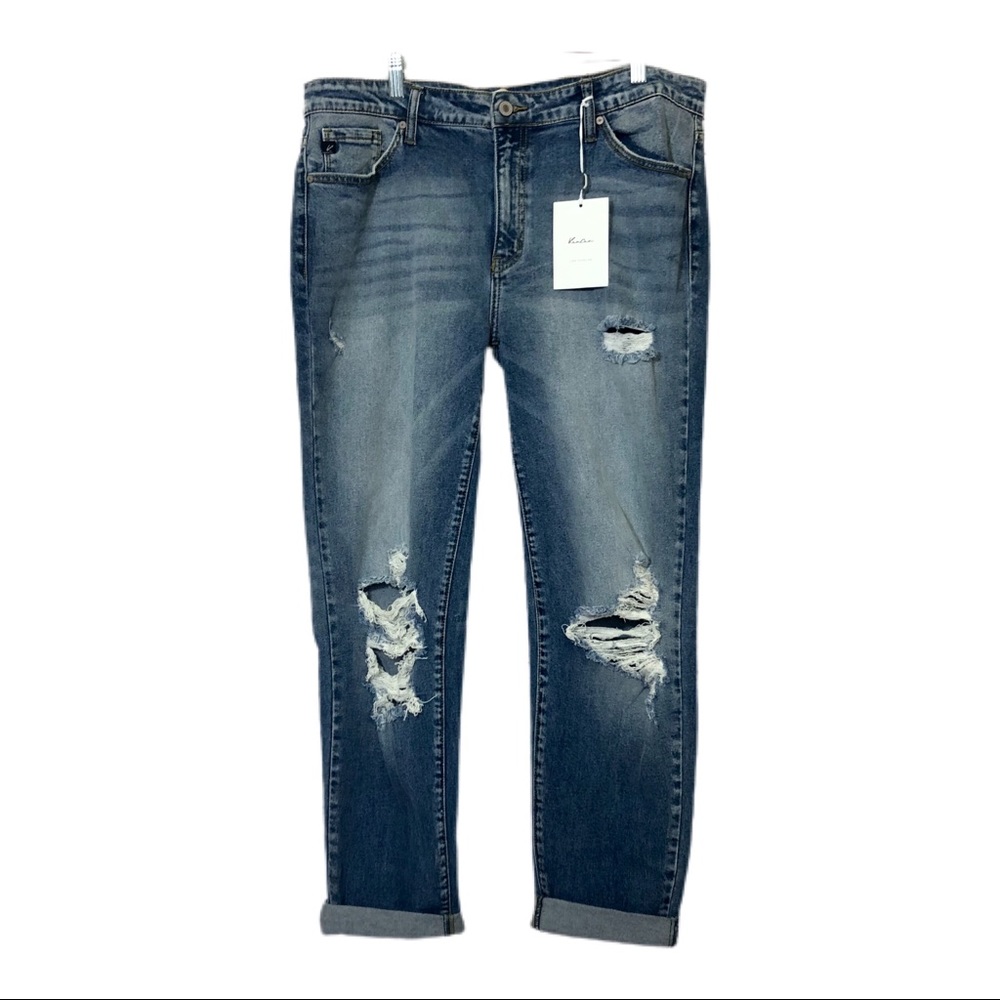 NWT KanCan Distressed Skinny Jeans 30 Waist